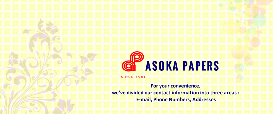 Asoka Papers in coimbatore